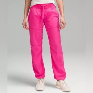 NWT Lululemon Dance Studio mid rise full length pants 6 Sonic Pink